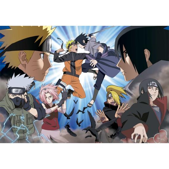 Puzzle Clementoni Anime Cube Naruto B mit 500 Teilen