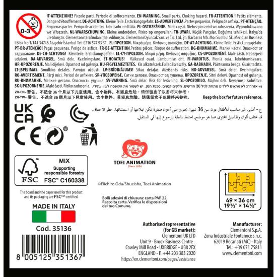 Clementoni Anime Cube One Piece Puzzle 500 Teile