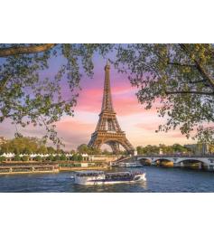 Clementoni Puzzle Sonnenuntergang am Eiffelturm in Paris 3000 Te