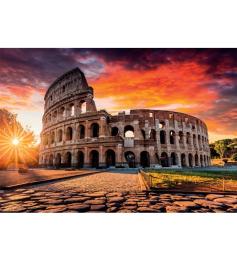 Puzzle Clementoni Sonnenuntergang am Kolosseum in Rom, 1000 Teil