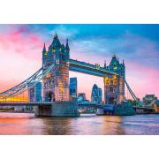 Clementoni Puzzle Sonnenuntergang an der Tower Bridge 1500 Teile