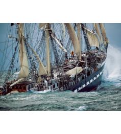 Clementoni Puzzle Schiff Belem im Sturm 1000 Teile