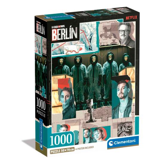 Puzzle Clementoni Der Geldraub Berlin de 1000 Teile Puzzle Clementoni Der Geldraub Berlin de 1000 Teile