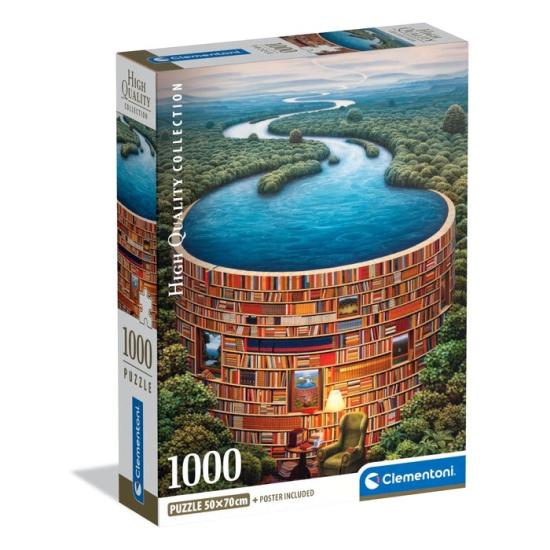 Puzzle Clementoni Bibliodame 1000 Teile
