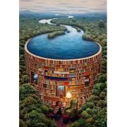 Puzzle Clementoni Bibliodame 1000 Teile