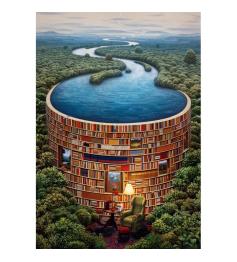 Puzzle Clementoni Bibliodame 1000 Teile