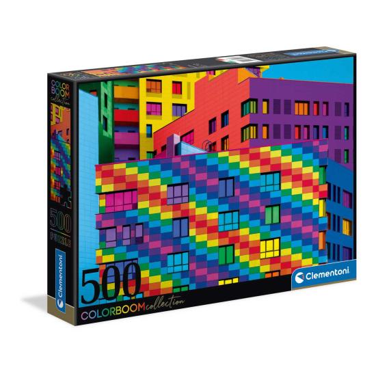 Clementoni Puzzle Colorboom Blöcke mit 500 Teilen