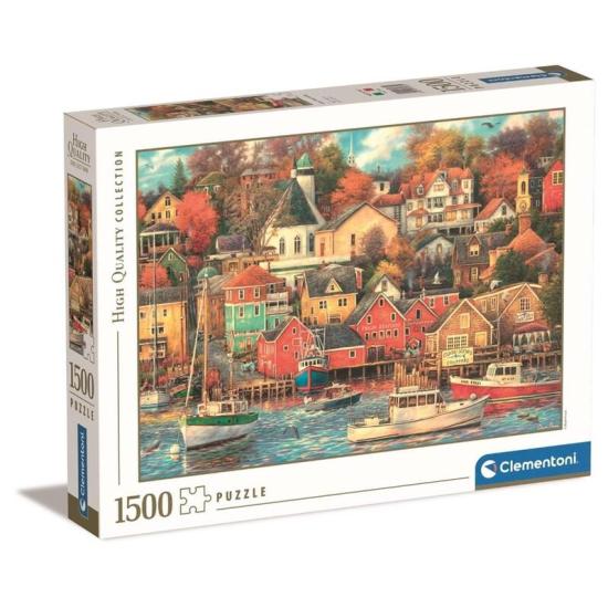Clementoni-Puzzle „Guten Tag im Hafen“ mit 1500 Teilen