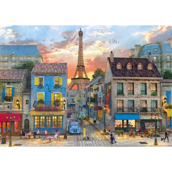 Clementoni Straße von Paris Puzzle 1500 Teile