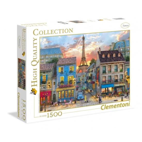 Clementoni Straße von Paris Puzzle 1500 Teile