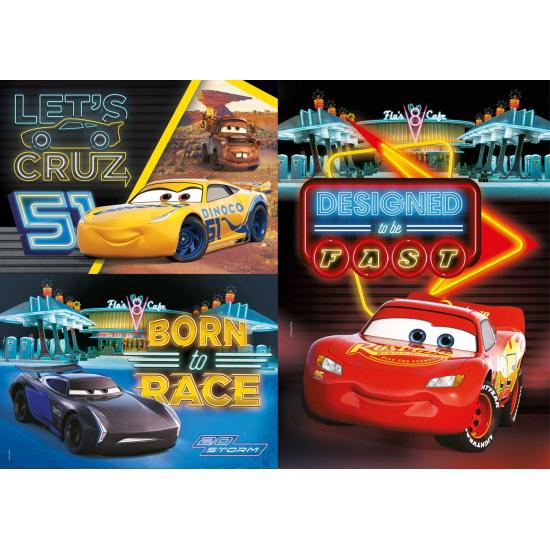 Clementoni Cars Puzzle 3 x 48 Teile