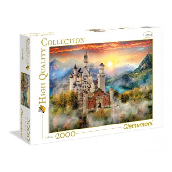 Clementoni Schloss des verrückten Königs Puzzle 2000 Teile