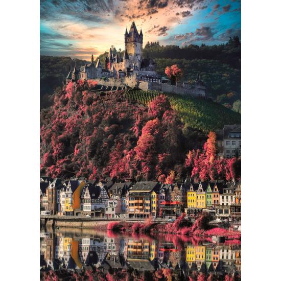 Clementoni Castle Zamek Cochem Puzzle 1000 Teile