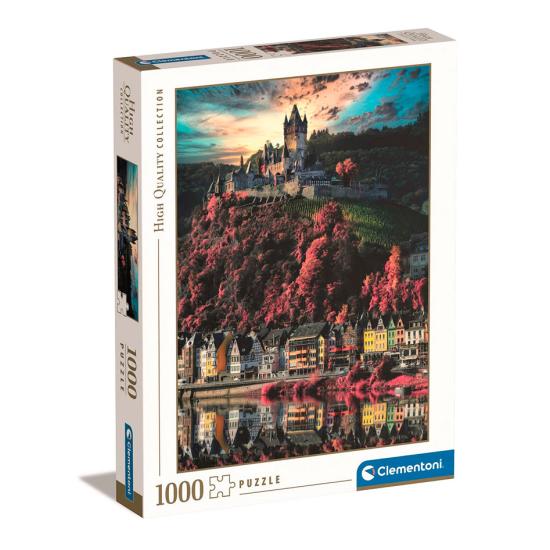 Clementoni Castle Zamek Cochem Puzzle 1000 Teile