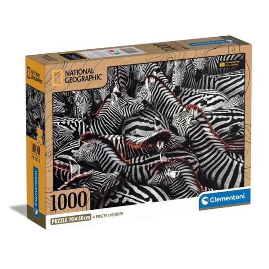 Clementoni Zebras Puzzle 1000 Teile Clementoni Zebras Puzzle 1000 Teile