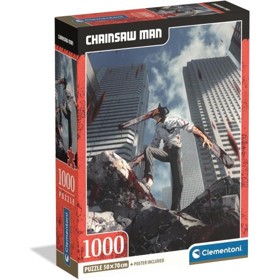 Puzzle Clementoni Chainsaw Man mit 1000 Teile Puzzle Clementoni Chainsaw Man mit 1000 Teile