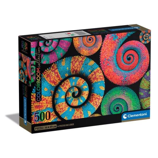 Puzzle Clementoni Lockenschwänze Colorboom 500 Teile
