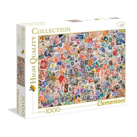 Clementoni Puzzle-Stempelsammlung mit 1000 Teilen