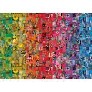 Clementoni Collage Colorboom 1000-teiliges Puzzle