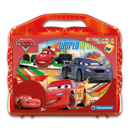 Clementoni Puzzle Cars Cubes 24 Teile