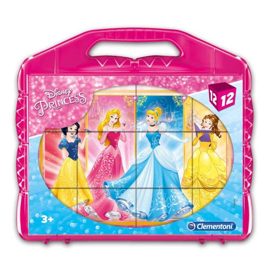 Clementoni Princess Cubes Puzzle 12 Teile