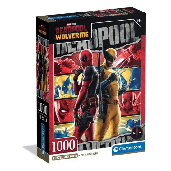 Puzzle Clementoni Deadpool 1000 Teile