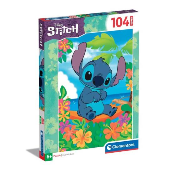Clementoni Disney Stitch 2 Puzzle mit 104 Teilen Clementoni Disney Stitch 2 Puzzle mit 104 Teilen