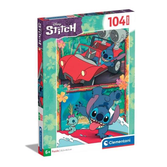 Clementoni Disney Stichpuzzle 104 Teile