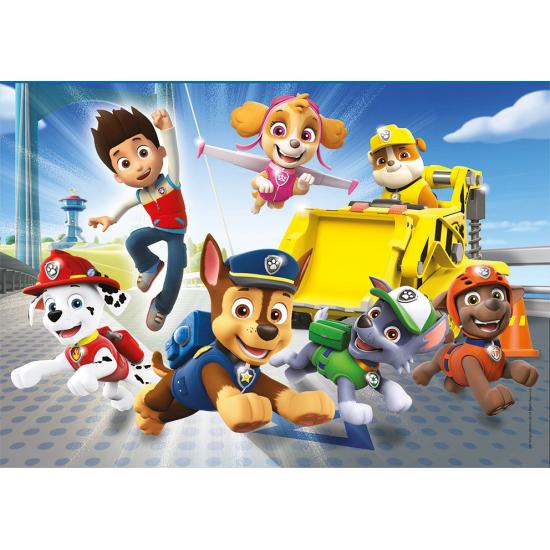 Clementoni Doppelseitiges Paw Patrol Puzzle mit 60 Teilen