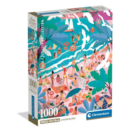 Puzzle Clementoni Sonntag am Strand 1000 Teile Puzzle Clementoni Sonntag am Strand 1000 Teile