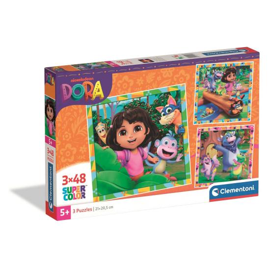 Puzzle Clementoni Dora 3 x 48 Teile