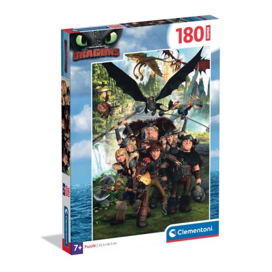 Puzzle Clementoni Drachenzähmer XXL 180 Teile