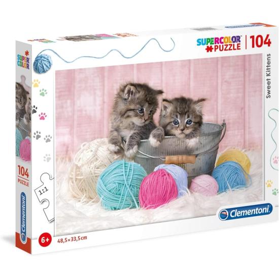 Puzzle Clementoni Süße Kätzchen XXL 104 Teile Puzzle Clementoni Süße Kätzchen XXL 104 Teile