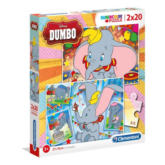 Clementoni Dumbo Puzzle 2x20 Teile