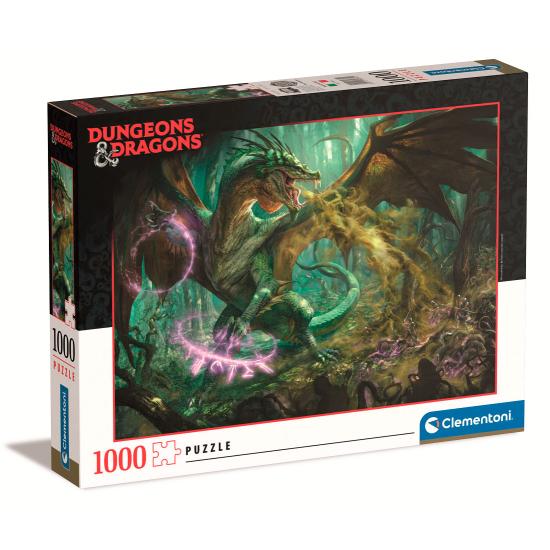 Clementoni Dungeons and Dragons 2 1000-teiliges Puzzle
