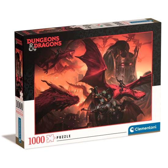 Clementoni Dungeons and Dragons 1000-teiliges Puzzle
