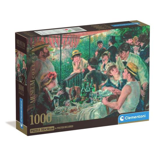 Puzzle Clementoni Mittagessen der Ruderer 1000 Teile Puzzle Clementoni Mittagessen der Ruderer 1000 Teile