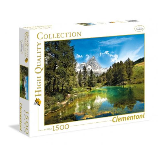 Clementoni Puzzle Der Blaue See 1500 Teile