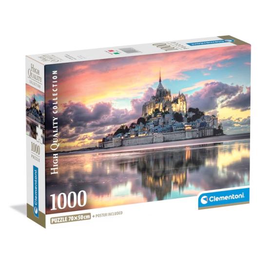Clementoni Der prächtige Mont Saint Michel Puzzle 1000 Teile