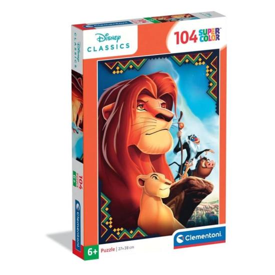 Clementoni Der König Der Löwen 104-teiliges Puzzle