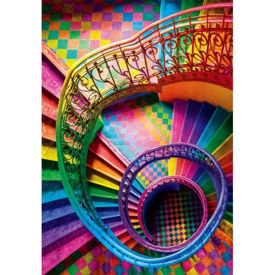 Puzzle Clementoni Treppe Colorboom 500 Teile