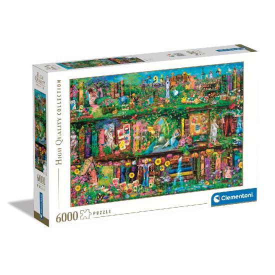 Puzzle Clementoni Gartenregal 6000 Teile