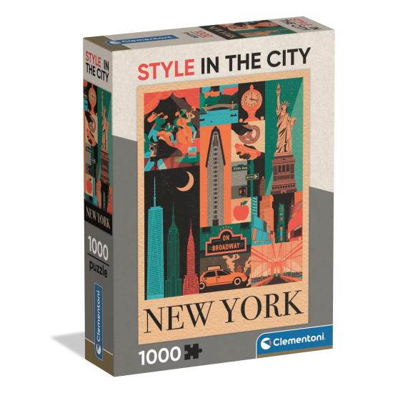 Puzzle Clementoni Stil New York 1000 Teile