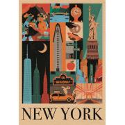 Puzzle Clementoni Stil New York 1000 Teile