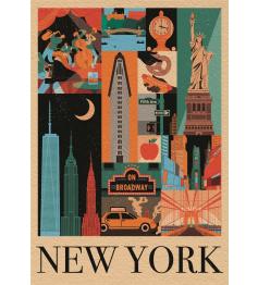 Puzzle Clementoni Stil New York 1000 Teile