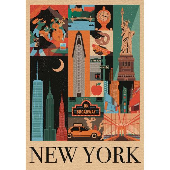 Puzzle Clementoni Stil New York 1000 Teile