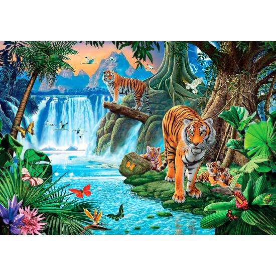 Clementoni Tigerfamilie Puzzle 1500 Teile