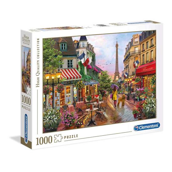 Clementoni Blumen in Paris Puzzle 1000 Teile