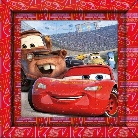 Clementoni Frame Me Up Cars Puzzle mit 60 Teilen