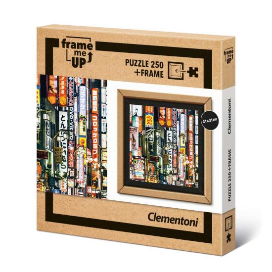 Clementoni Frame Me Up Puzzle Tokyo Lights mit 250 Teilen